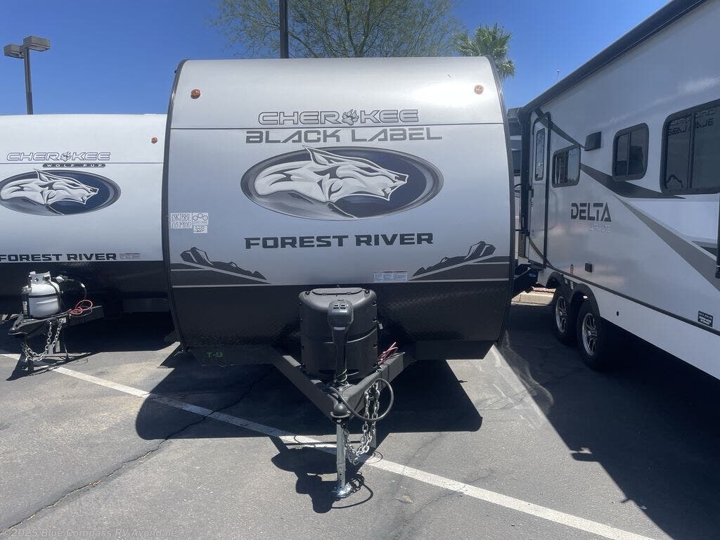 Contact us now about this 2025 Forest River Cherokee Wolf Pup Black Label 18RJBWBL! 2025 Cherokee Wolf Pup Black Label 18RJBWBL by Forest River from Blue Compass RV Avondale in Avondale, Arizona