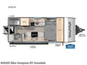 Call now about this 2025 Forest River Cherokee Wolf Pup 14CCW! 2025 Forest River Cherokee Wolf Pup 14CCW - New Travel Trailer For Sale by Blue Compass RV Avondale in Avondale, Arizona
