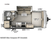 Call now about this 2026 Forest River Flagstaff E-Pro E19FBS! 2026 Forest River Flagstaff E-Pro E19FBS - New Travel Trailer For Sale by Blue Compass RV Avondale in Avondale, Arizona features Slideout