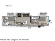 Call now about this 2026 Forest River Cherokee Timberwolf Black Label 39HBABL! 2026 Forest River Cherokee Timberwolf Black Label 39HBABL - New Destination Trailer For Sale by Blue Compass RV Avondale in Avondale, Arizona features Slideout