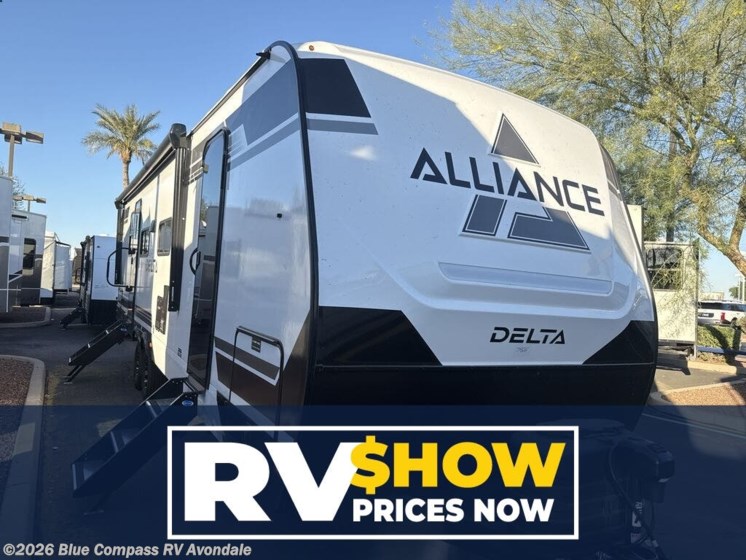 Email now about this 2026 Alliance RV Delta 291BH! New 2026 Alliance RV Delta 291BH available in Avondale, Arizona