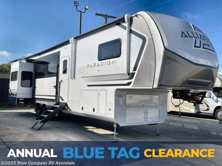 Email now about this 2026 Alliance RV Paradigm 388SP! New 2026 Alliance RV Paradigm 388SP available in Avondale, Arizona