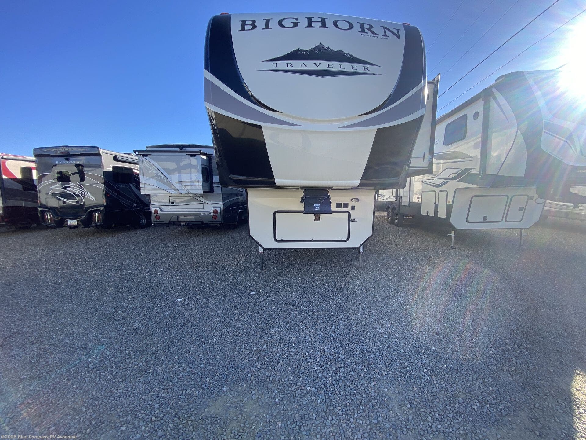 Contact us now about this 2018 Heartland Bighorn Traveler 39MB! 2018 Bighorn Traveler 39MB by Heartland from Blue Compass RV Avondale in Avondale, Arizona