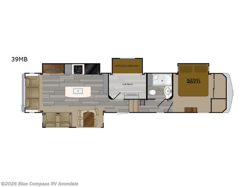 Call now about this 2018 Heartland Bighorn Traveler 39MB! 2018 Heartland Bighorn Traveler 39MB - Used Fifth Wheel For Sale by Blue Compass RV Avondale in Avondale, Arizona features Slideout