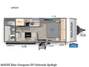 Call now about this 2025 Forest River Cherokee Wolf Pup 16FQW! 2025 Forest River Cherokee Wolf Pup 16FQW - New Travel Trailer For Sale by Blue Compass RV Colorado Springs in Colorado Springs, Colorado