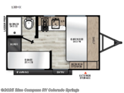 Call now about this 2025 Forest River Aurora Light 13BHX! 2025 Forest River Aurora Light 13BHX - New Travel Trailer For Sale by Blue Compass RV Colorado Springs in Colorado Springs, Colorado