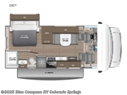 Call now about this 2026 Entegra Coach Odyssey SE 22CF! 2026 Entegra Coach Odyssey SE 22CF - New Class C For Sale by Blue Compass RV Colorado Springs in Colorado Springs, Colorado features Slideout