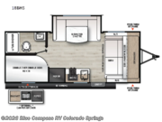 Call now about this 2026 Forest River Aurora Light 18BHS! 2026 Forest River Aurora Light 18BHS - New Travel Trailer For Sale by Blue Compass RV Colorado Springs in Colorado Springs, Colorado features Slideout