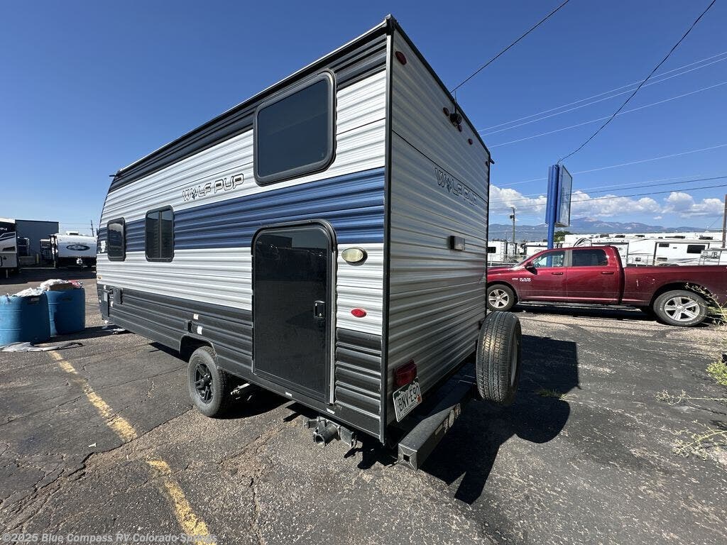 Contact us now about this 2022 Forest River Cherokee Wolf Pup 16BHS! 2022 Cherokee Wolf Pup 16BHS by Forest River from Blue Compass RV Colorado Springs in Colorado Springs, Colorado