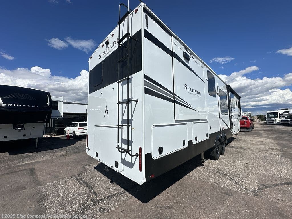 Contact us now about this 2026 Grand Design Solitude 390RK! 2026 Solitude 390RK by Grand Design from Blue Compass RV Colorado Springs in Colorado Springs, Colorado
