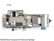 Call now about this 2026 Forest River Cherokee Grey Wolf Black Label 26SSBL! 2026 Forest River Cherokee Grey Wolf Black Label 26SSBL - New Travel Trailer For Sale by Blue Compass RV Colorado Springs in Colorado Springs, Colorado features Slideout