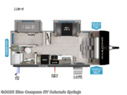 Call now about this 2026 Grand Design Imagine XLS 22BHE! 2026 Grand Design Imagine XLS 22BHE - New Travel Trailer For Sale by Blue Compass RV Colorado Springs in Colorado Springs, Colorado features Slideout