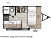 Call now about this 2026 Forest River Aurora Light 13RDX! 2026 Forest River Aurora Light 13RDX - New Travel Trailer For Sale by Blue Compass RV Colorado Springs in Colorado Springs, Colorado