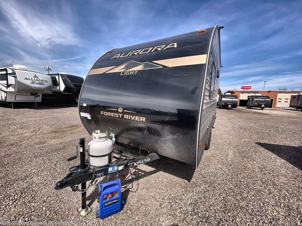 Contact us now about this 2025 Forest River Aurora Light 13BHX! 2025 Aurora Light 13BHX by Forest River from Blue Compass RV Longmont in Longmont, Colorado