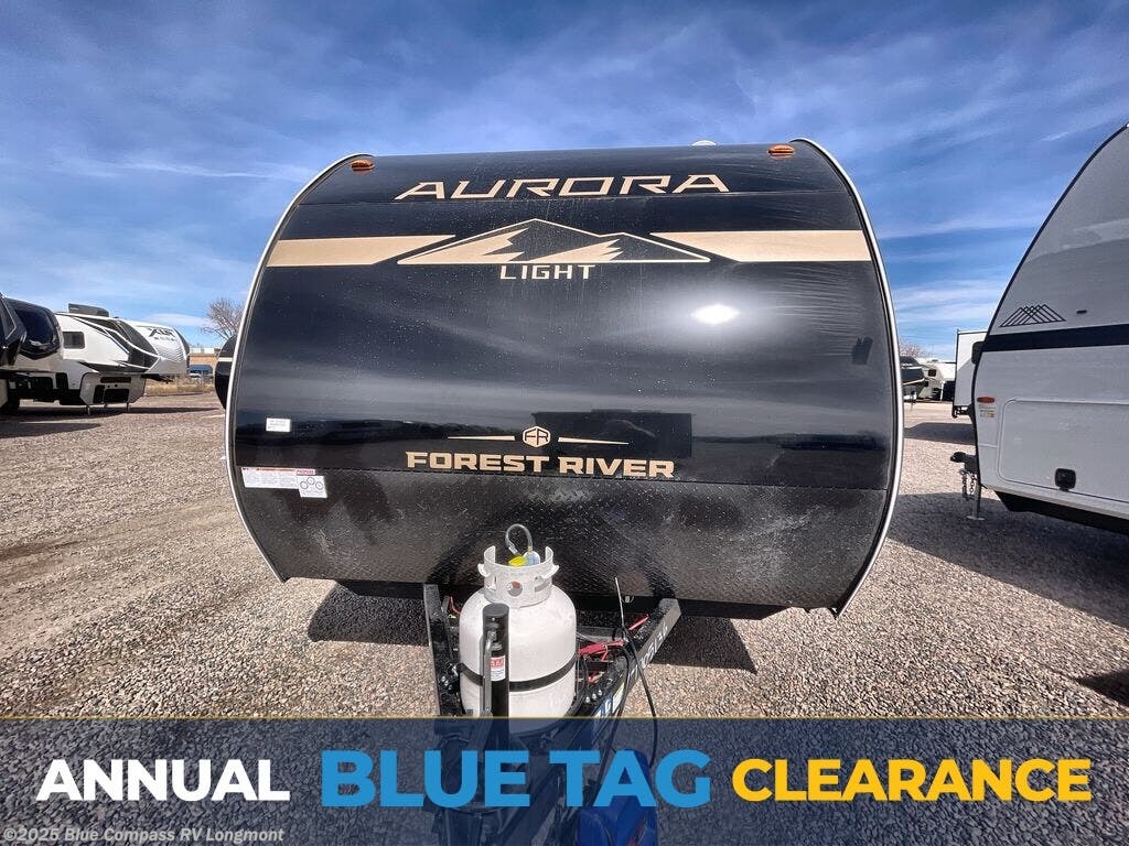 Email now about this 2025 Forest River Aurora Light 13BHX! New 2025 Forest River Aurora Light 13BHX available in Longmont, Colorado