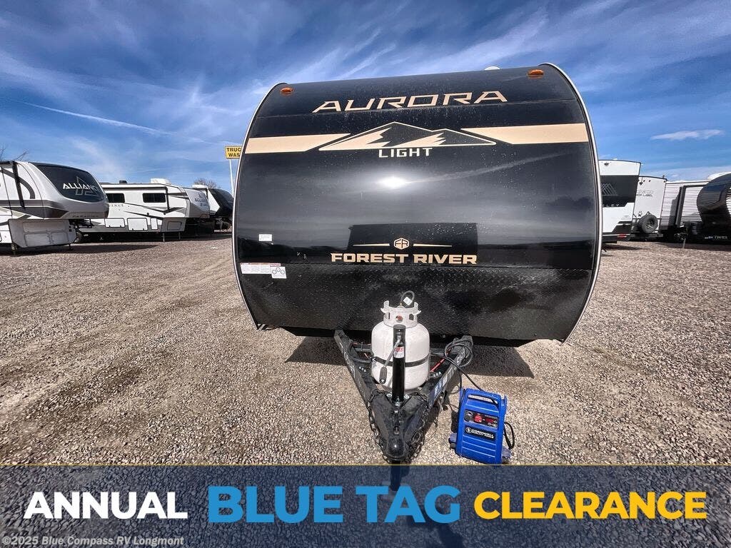 Email now about this 2025 Forest River Aurora Light 13BHX! New 2025 Forest River Aurora Light 13BHX available in Longmont, Colorado