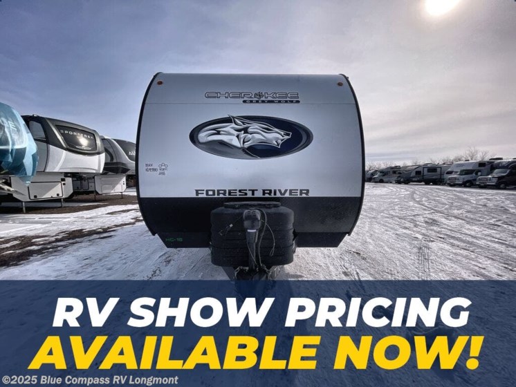 Email now about this 2025 Forest River Cherokee Grey Wolf 18RR! New 2025 Forest River Cherokee Grey Wolf 18RR available in Longmont, Colorado