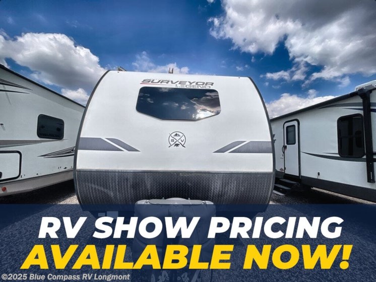 Email now about this 2022 Forest River Surveyor Legend 240BHLE! Used 2022 Forest River Surveyor Legend 240BHLE available in Longmont, Colorado