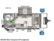 Call now about this 2022 Forest River Surveyor Legend 240BHLE! 2022 Forest River Surveyor Legend 240BHLE - Used Travel Trailer For Sale by Blue Compass RV Longmont in Longmont, Colorado features Slideout