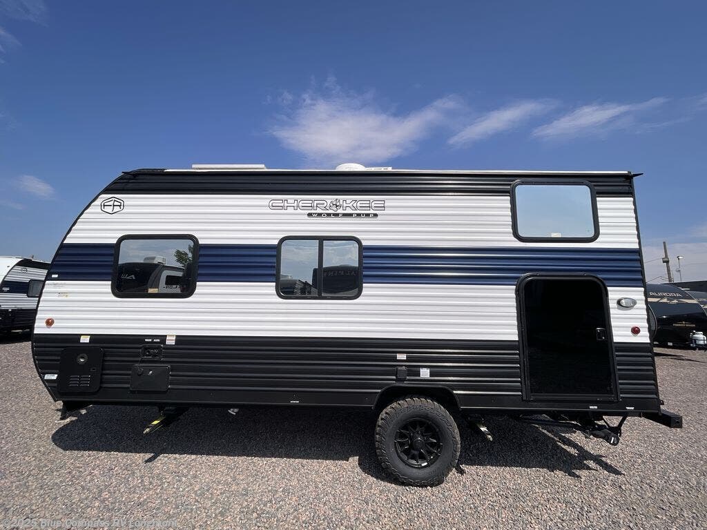 Contact us now about this 2025 Forest River Cherokee Wolf Pup 16BHSW! 2025 Cherokee Wolf Pup 16BHSW by Forest River from Blue Compass RV Longmont in Longmont, Colorado