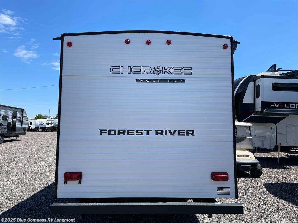 Contact us now about this 2026 Forest River Cherokee Wolf Pup 14BHW! 2026 Cherokee Wolf Pup 14BHW by Forest River from Blue Compass RV Longmont in Longmont, Colorado