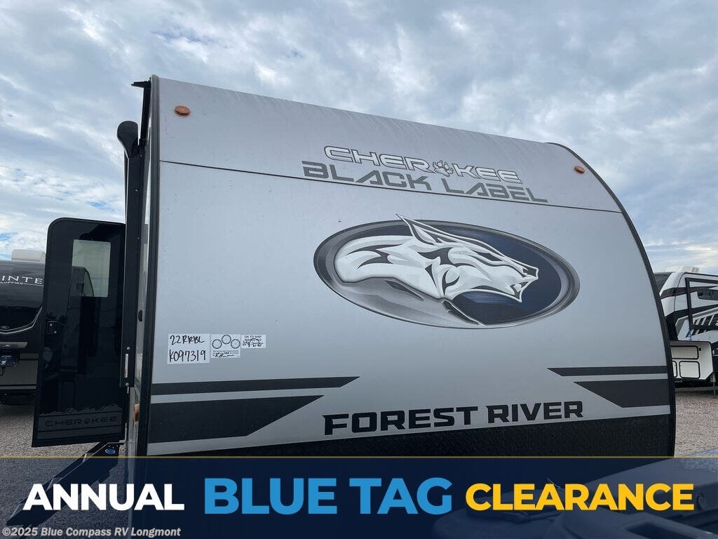 Email now about this 2026 Forest River Cherokee Grey Wolf Black Label 22RRBL! New 2026 Forest River Cherokee Grey Wolf Black Label 22RRBL available in Longmont, Colorado