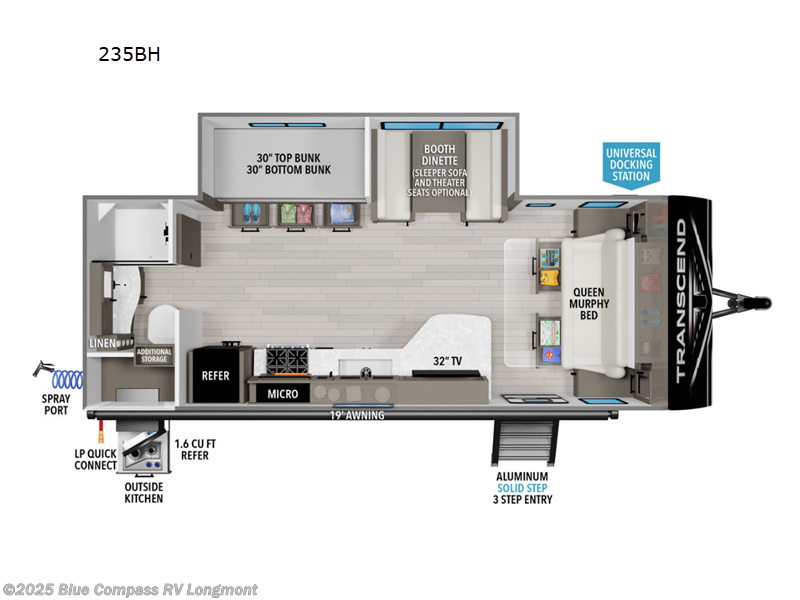 Email now about this 2024 Grand Design Transcend Xplor 235BH! Used 2024 Grand Design Transcend Xplor 235BH available in Longmont, Colorado