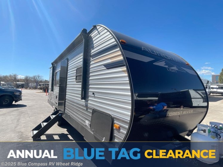 Email now about this 2025 Forest River Aurora Light 26BH! New 2025 Forest River Aurora Light 26BH available in Wheat Ridge, Colorado