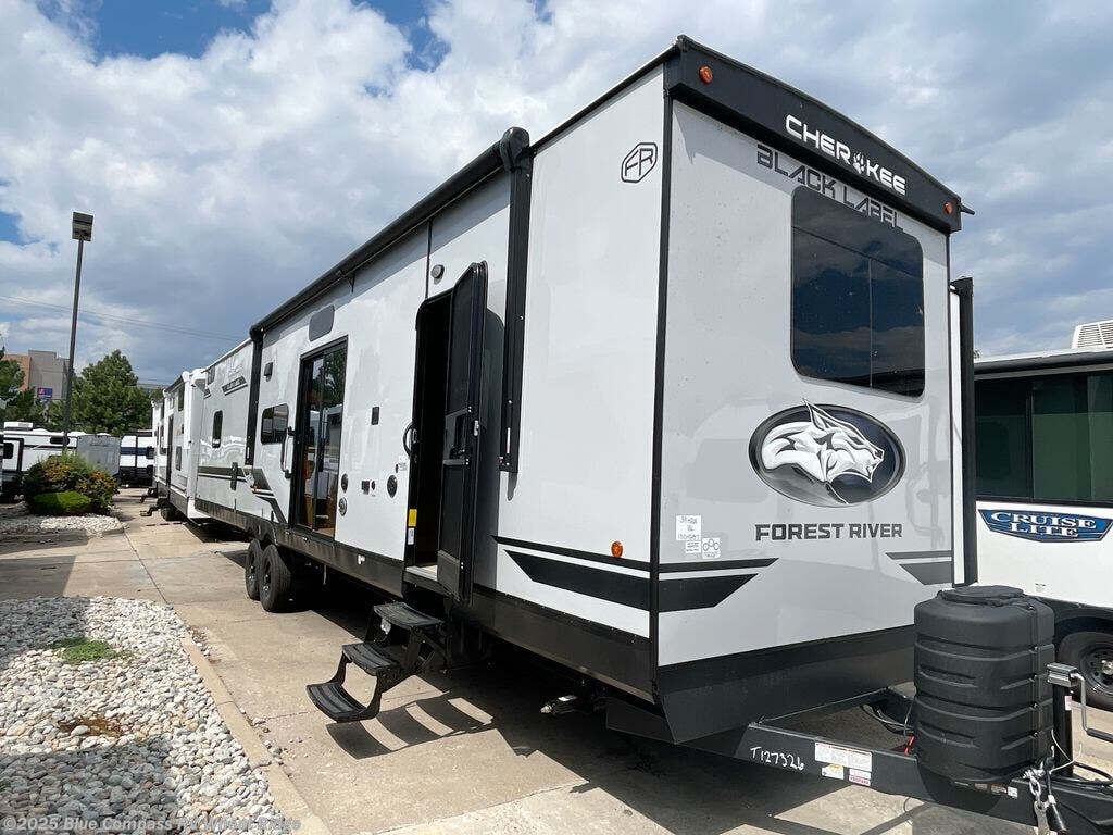 Contact us now about this 2026 Forest River Cherokee Timberwolf Black Label 39HBABL! 2026 Cherokee Timberwolf Black Label 39HBABL by Forest River from Blue Compass RV Wheat Ridge in Wheat Ridge, Colorado