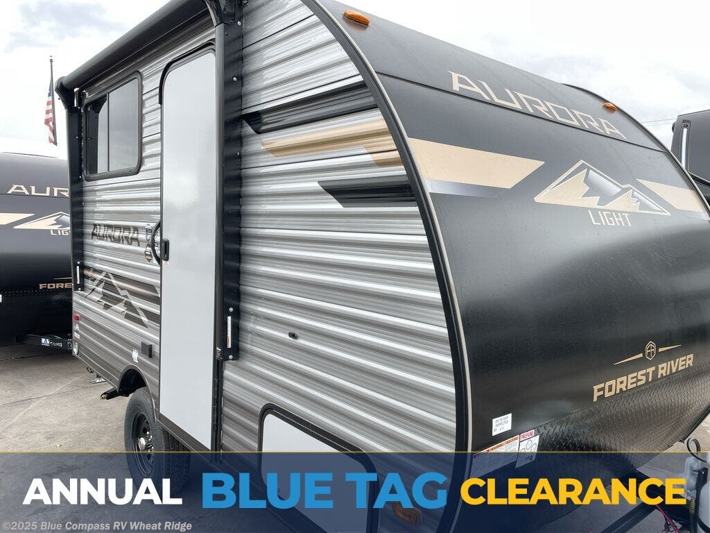 Email now about this 2026 Forest River Aurora Light 13BHX! New 2026 Forest River Aurora Light 13BHX available in Wheat Ridge, Colorado