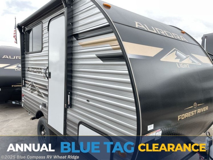Email now about this 2026 Forest River Aurora Light 13BHX! New 2026 Forest River Aurora Light 13BHX available in Wheat Ridge, Colorado