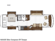 Call now about this 2025 Newmar Northern Star 3418! 2025 Newmar Northern Star 3418 - New Class A For Sale by Blue Compass RV Tampa in Dover, Florida features Slideout