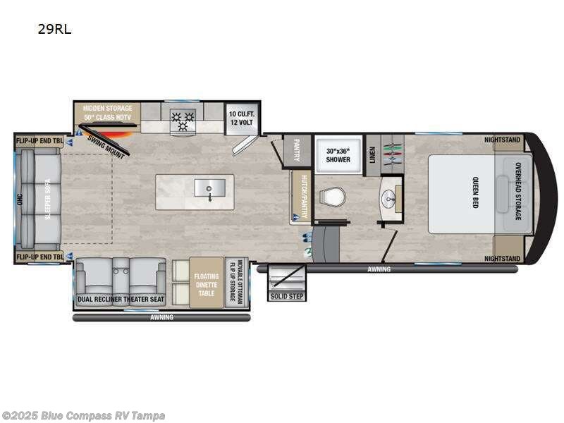 Call now about this 2025 Alliance RV Avenue All-Access 29RL! 2025 Alliance RV Avenue All-Access 29RL - New Fifth Wheel For Sale by Blue Compass RV Tampa in Dover, Florida features Slideout