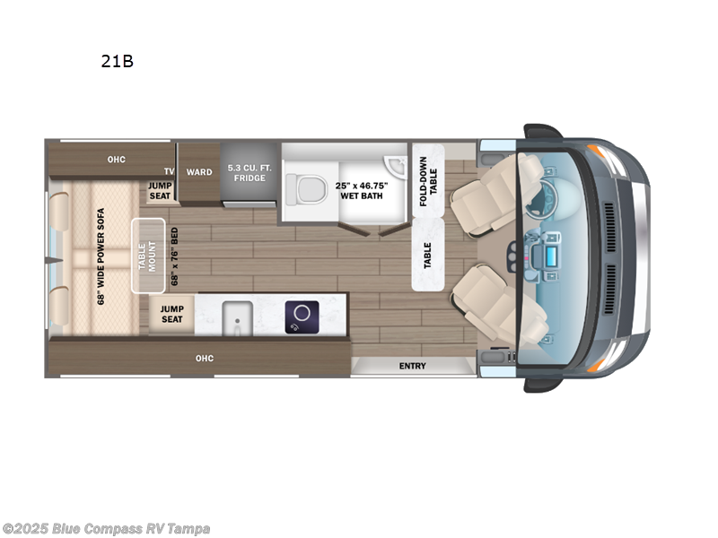 Call now about this 2025 Jayco Solstice 21B! 2025 Jayco Solstice 21B - New Class B For Sale by Blue Compass RV Tampa in Dover, Florida