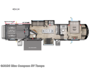 Call now about this 2025 Alliance RV Valor 42V14! 2025 Alliance RV Valor 42V14 - New Toy Hauler For Sale by Blue Compass RV Tampa in Dover, Florida features Slideout