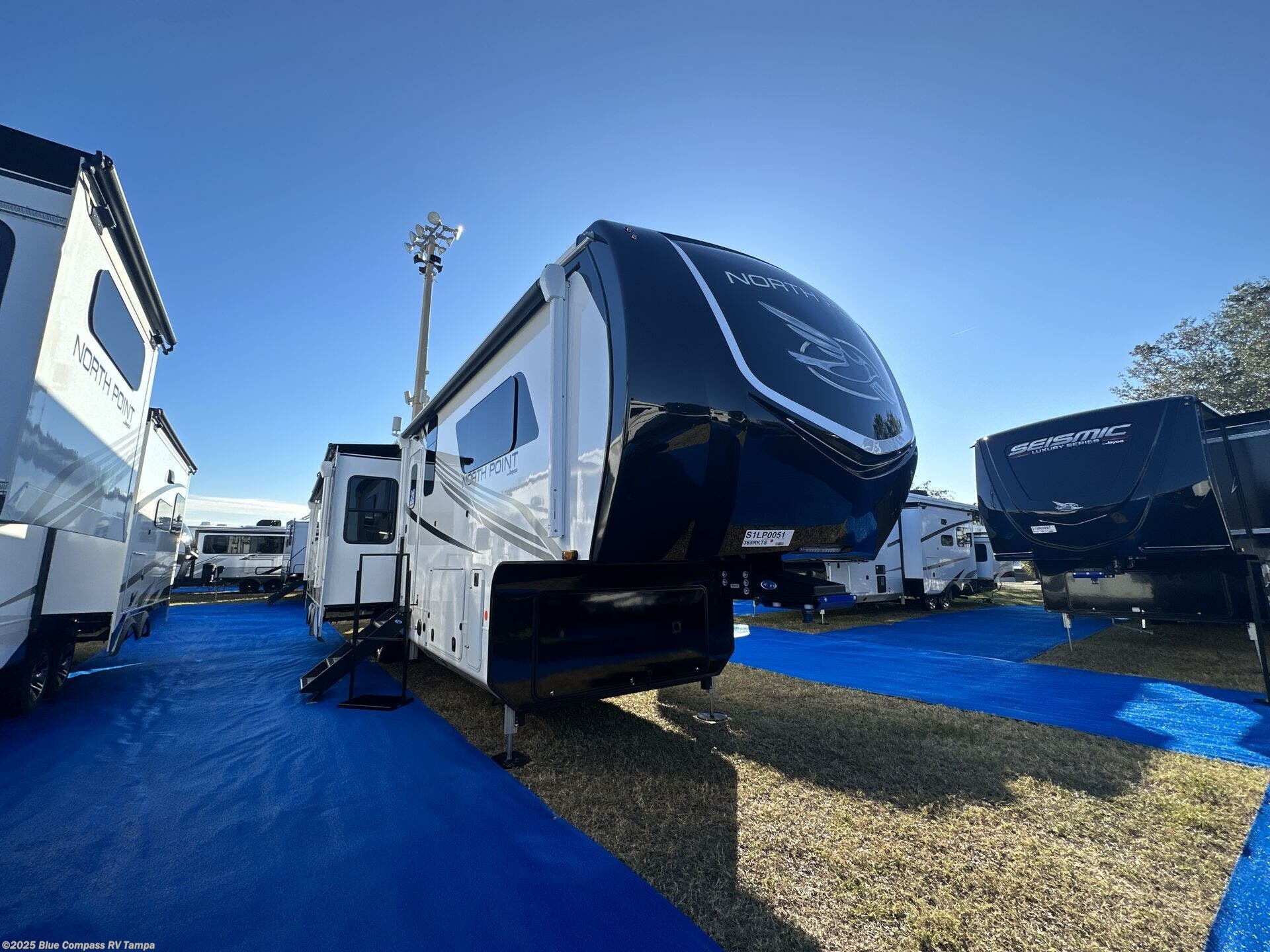 Call now about this 2025 Jayco North Point 365CKTS! 2025 Jayco North Point 365CKTS - New Fifth Wheel For Sale by Blue Compass RV Tampa in Dover, Florida