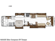 Call now about this 2025 Newmar Dutch Star 4369! 2025 Newmar Dutch Star 4369 - New Class A For Sale by Blue Compass RV Tampa in Dover, Florida features Slideout