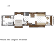 Call now about this 2026 Newmar Ventana 4369! 2026 Newmar Ventana 4369 - New Class A For Sale by Blue Compass RV Tampa in Dover, Florida features Slideout