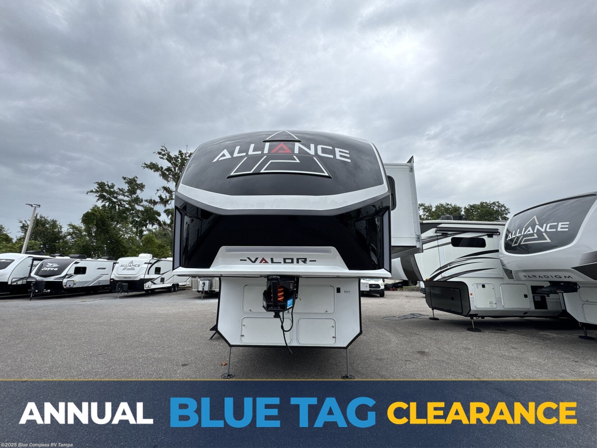 Email now about this 2026 Alliance RV Valor 36V11! New 2026 Alliance RV Valor 36V11 available in Dover, Florida