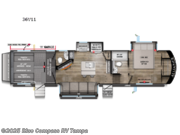 Call now about this 2026 Alliance RV Valor 36V11! 2026 Alliance RV Valor 36V11 - New Toy Hauler For Sale by Blue Compass RV Tampa in Dover, Florida features Slideout