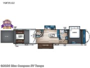 Call now about this 2023 Forest River Vengeance Rogue Armored VGF351G2! 2023 Forest River Vengeance Rogue Armored VGF351G2 - Used Toy Hauler For Sale by Blue Compass RV Tampa in Dover, Florida features Slideout