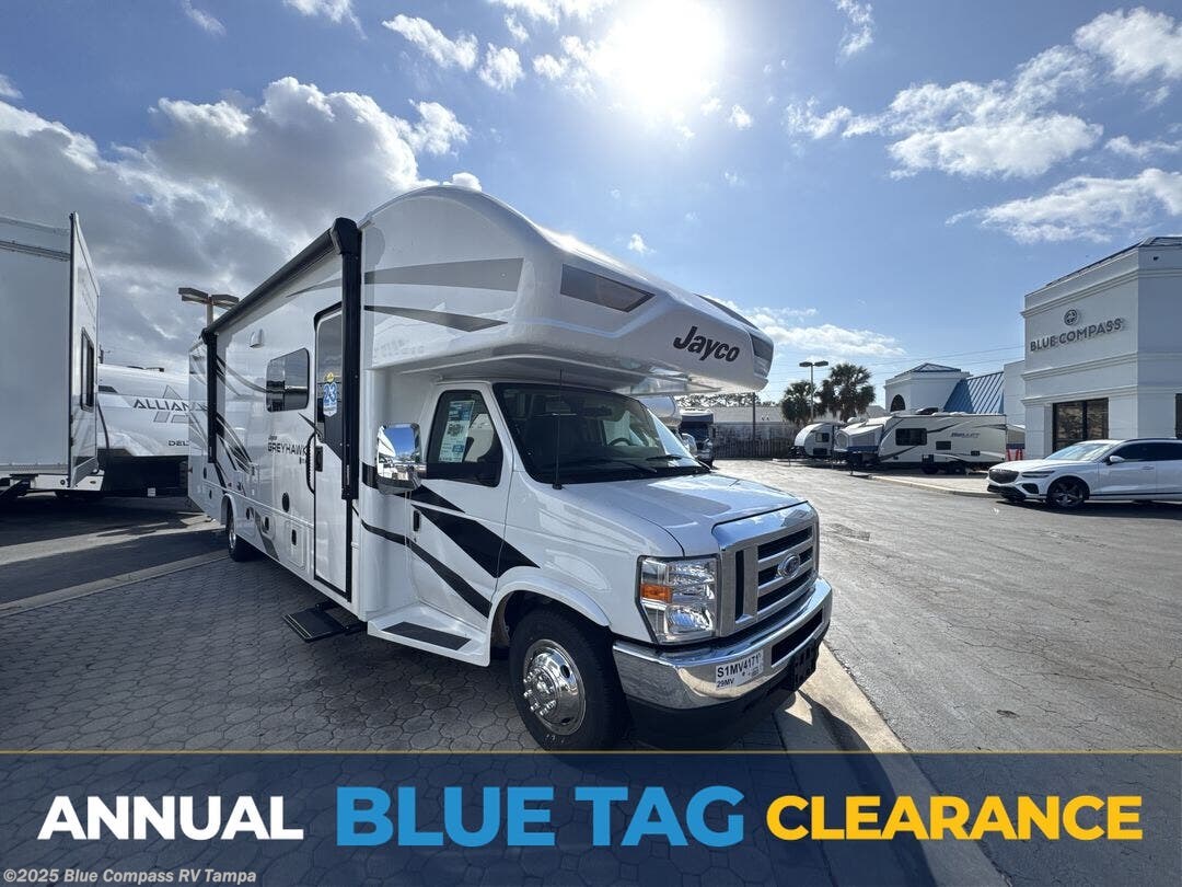 Email now about this 2025 Jayco Greyhawk 29MV! New 2025 Jayco Greyhawk 29MV available in Dover, Florida