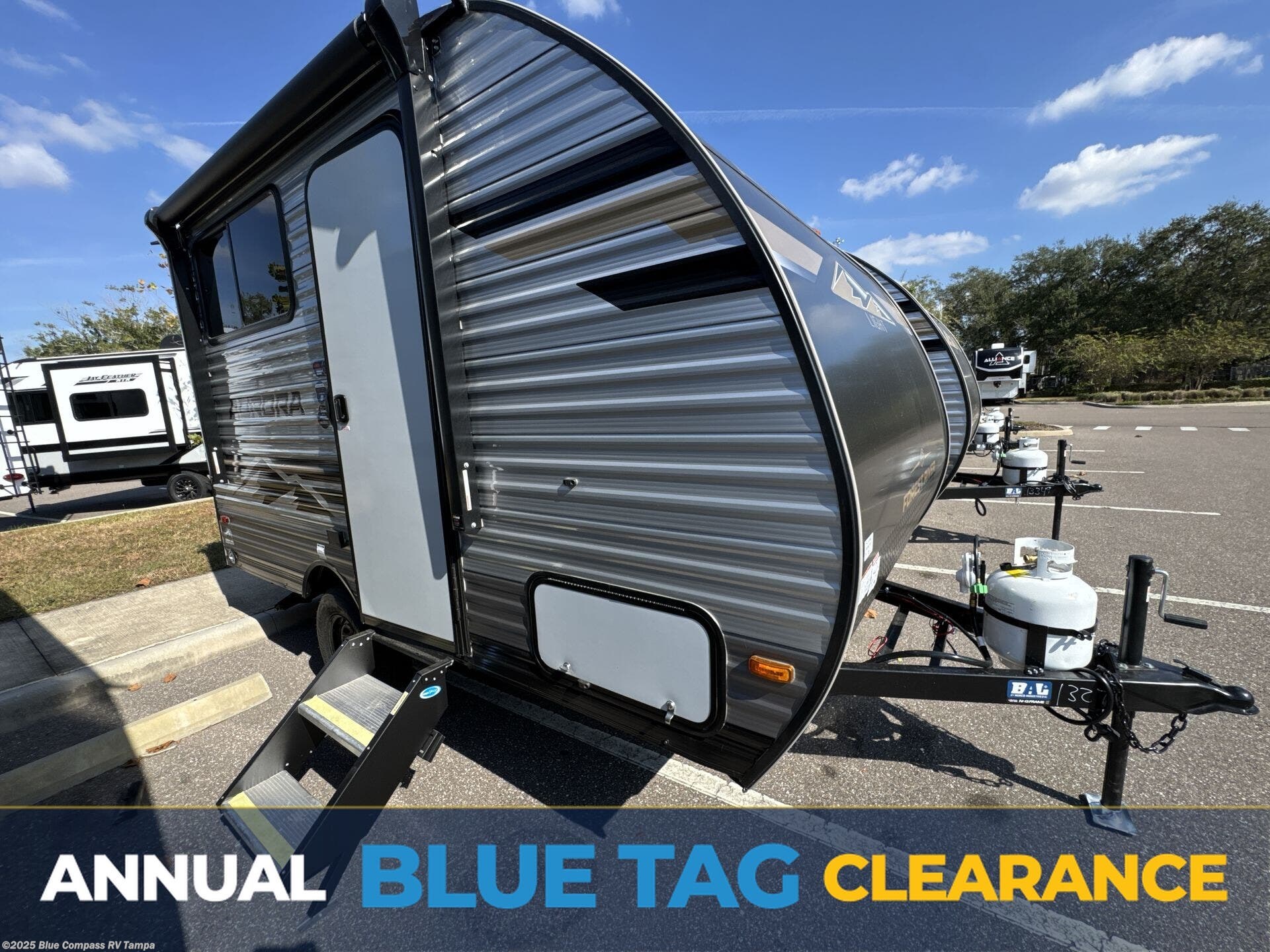 Email now about this 2026 Forest River Aurora Light 13BHX! New 2026 Forest River Aurora Light 13BHX available in Dover, Florida