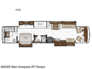 Call now about this 2026 Newmar Dutch Star 4340! 2026 Newmar Dutch Star 4340 - New Class A For Sale by Blue Compass RV Tampa in Dover, Florida features Slideout