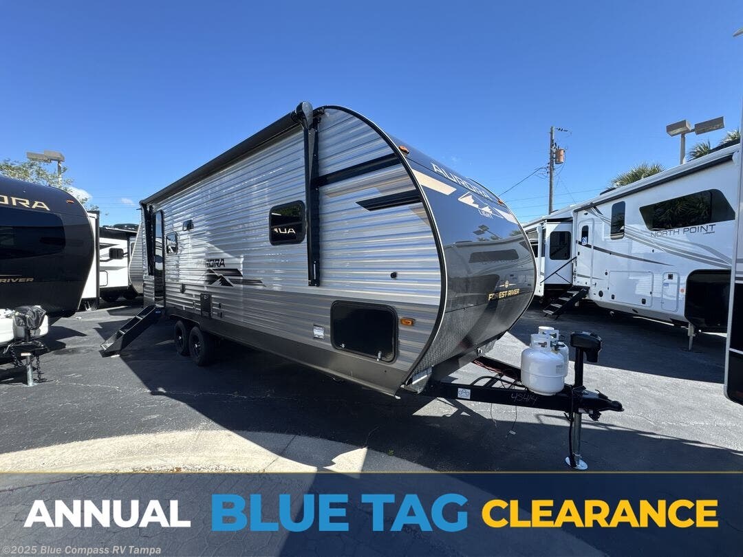 Email now about this 2025 Forest River Aurora Light 23MKS! New 2025 Forest River Aurora Light 23MKS available in Dover, Florida