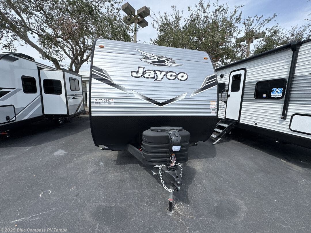 Contact us now about this 2025 Jayco Jay Flight SLX 260BH! 2025 Jay Flight SLX 260BH by Jayco from Blue Compass RV Tampa in Dover, Florida