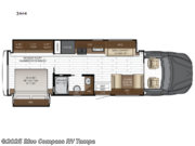 Call now about this 2026 Newmar Grand Star 3444! 2026 Newmar Grand Star 3444 - New Super C For Sale by Blue Compass RV Tampa in Dover, Florida features Slideout