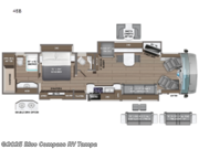 Call now about this 2026 Entegra Coach Cornerstone 45B! 2026 Entegra Coach Cornerstone 45B - New Class A For Sale by Blue Compass RV Tampa in Dover, Florida features Slideout