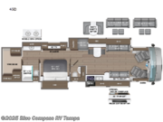 Call now about this 2026 Entegra Coach Cornerstone 45D! 2026 Entegra Coach Cornerstone 45D - New Class A For Sale by Blue Compass RV Tampa in Dover, Florida features Slideout