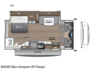 Call now about this 2026 Jayco Melbourne 24L! 2026 Jayco Melbourne 24L - New Class C For Sale by Blue Compass RV Tampa in Dover, Florida features Slideout